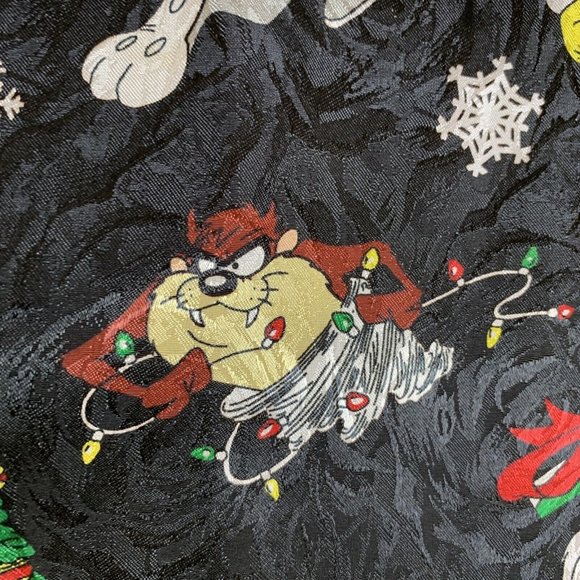 Warner Brothers Looney Tunes Women's Christmas Holiday Vest M/L 1994 - Picture 7 of 9